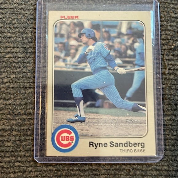 Lot of 5 Ryne Sandberg cards- Chicago Cubs - Picture 5 of 6